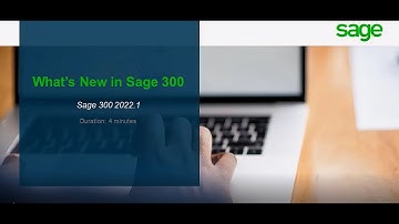 Sage 300 2022 Product Update 1