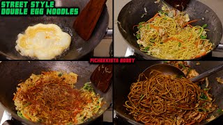 VERY SIMPLE & EASY EGG NOODLES RECIPE STREET STYLE SOOPER SPICY| STREET FOOD PICHEKKISTA BOBBY STYLE screenshot 5