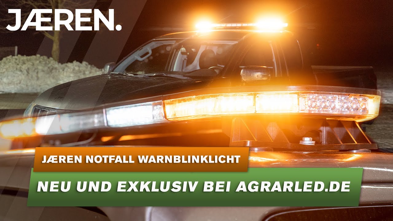 MelTruck® LED 236 mm Warnbalken Lichtbalken Warnleuchte Dachbalken