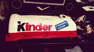 Крышка клапанов ваз. Покраска стиль kinder