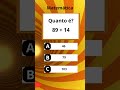 Adição - Quiz de Matemática