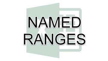 Named Ranges // Excel Training: Lesson 9