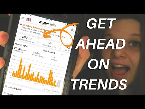 HOW TO FIND TRENDING ITEMS TO SELL ON AMAZON | Amazon FBA For Beginners 2022
