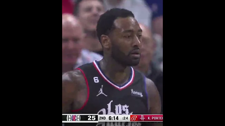 JOHN WALL CHASE DOWN BLOCK 15(!?) ROWS INTO THE ST...