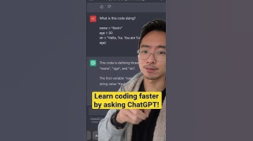 Learn coding faster by asking ChatGPT!