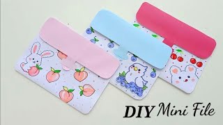 How To Make A Paper Files Folder Diy Paper Files Folder Make A Cute Paper Craft