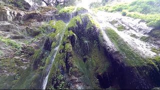 The upper tier of this waterfall is tall and impressive. by far most
beautiful enchanting we've ever visited. a m...