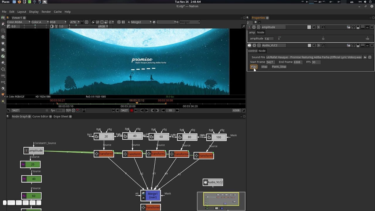 how to curve monstercat visualizer