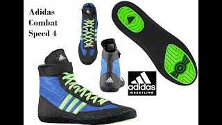 БОРЦОВКИ, БОКСЕРКИ - Adidas Combat Speed 4 Wrestling Shoes, boots, Ringerschuhe Chaussures de Lutte!