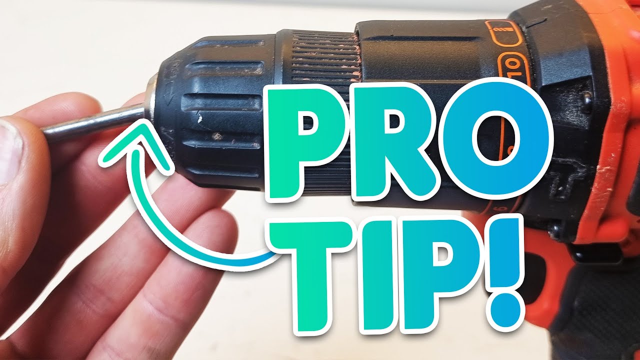 How To Use A Drill Bit In A Black and Decker Impact Driver 