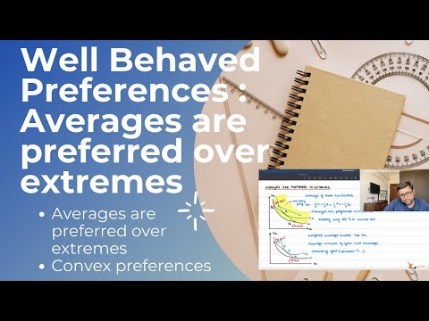 Averages are preferred