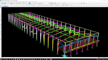 How to design sap2000 v22 steel structure building