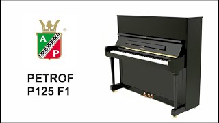 Comparison of the Petrof P125 and P118 Upright Pianos screenshot 4