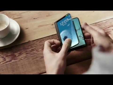 What a folding Samsung smartphone could look like