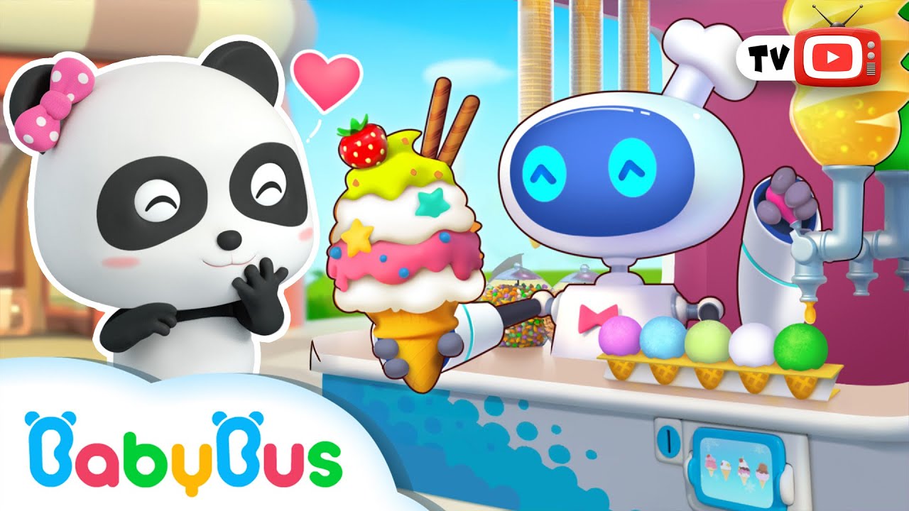 Automatul de înghețată🍧Cântece BabyBus în Română - 30 MIN Cântece Copii