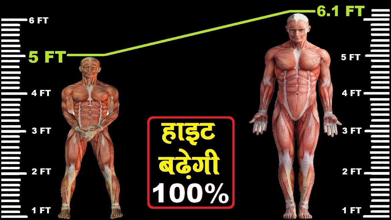गारंटी से हाइट बढ़ेगी बस 6 बातें मान लो | 6 FAST Ways To Increase HEIGHT