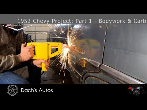 1952 Chevy Styleline Deluxe Rebuild: Part 1 - Carb Adjustment and Door Repair