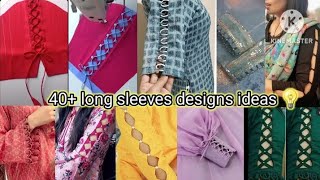 Letest Sleeves Designs Ideas Long Sleeves Designs Kurtis Sleeve Design Ideas