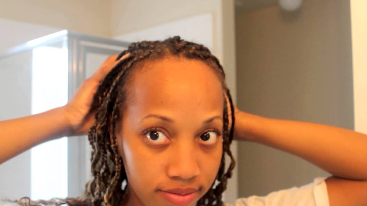  How I Moisturize My Box Braids - YouTube