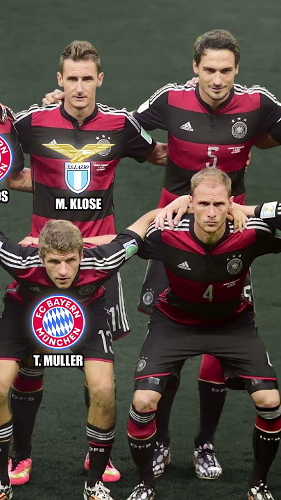 Squad Team | Germany 7-1 Brazil World Cup 2014 | Big Scorers