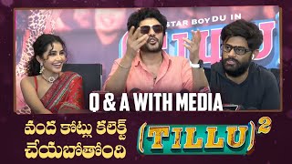 Tillu Square Team Q & A With Media About The Success | Siddhu Jonnalagadda | Anupama Parameswaran