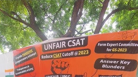 Unfair CSAT 2023 Protest Live at Jantar Mantar| 30 July| Unfair UPSC