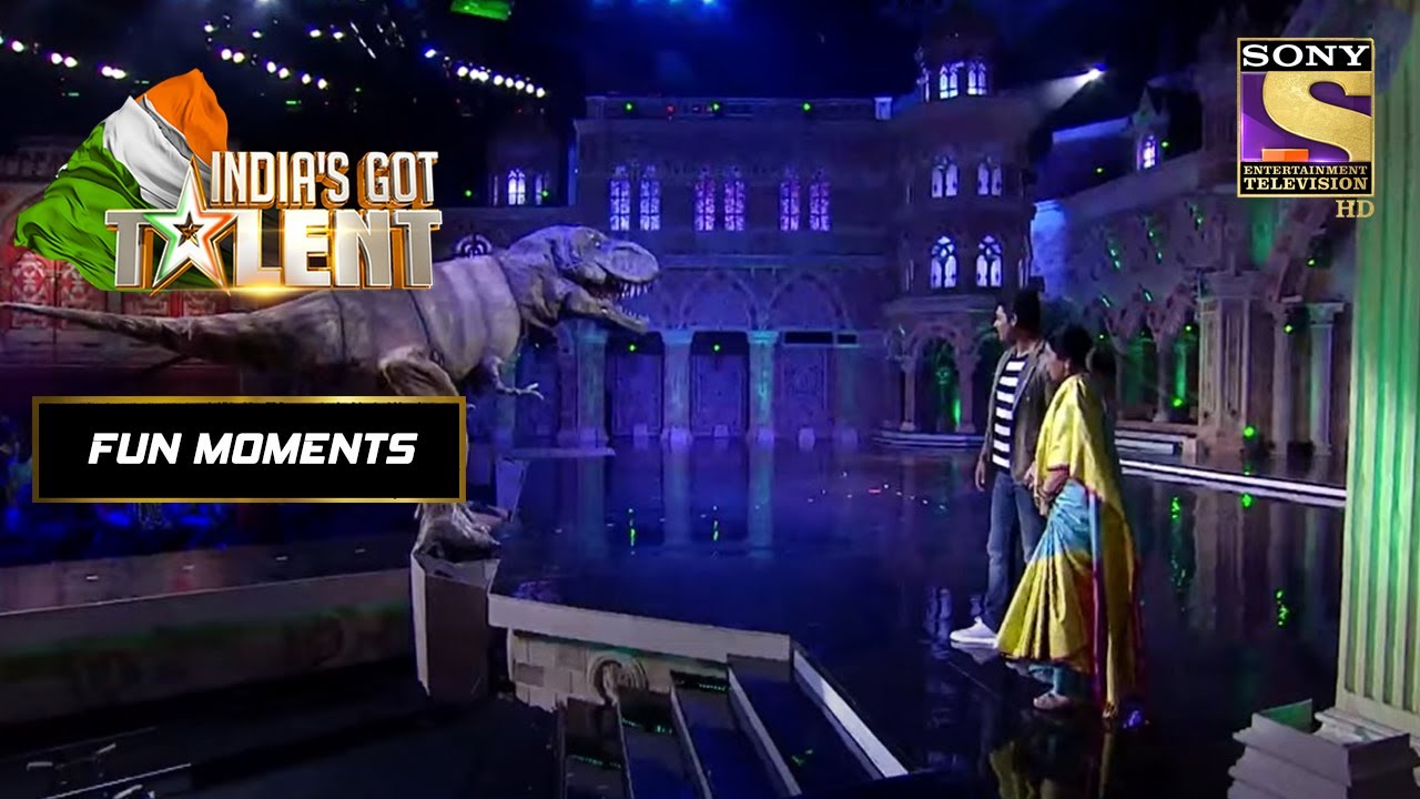 Dinosaur के डर से Kirron जी ने पकड़ लिया Sidharth का हाथ | India's Got Talent Season 7 | Fun Moments