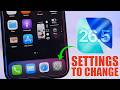 iOS 26.5 - 10 Settings You NEED to Change Immediately !