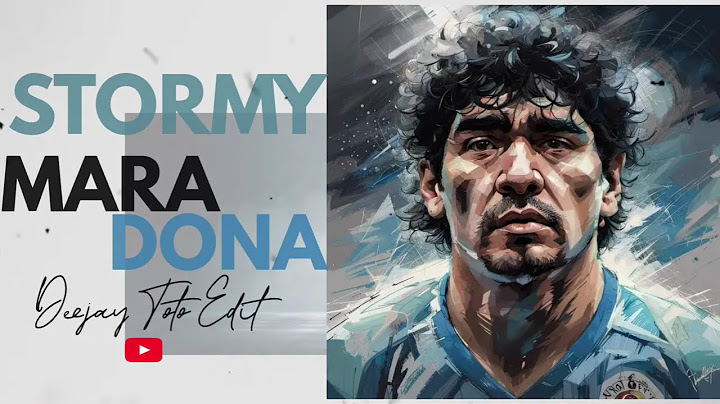 STORMY - MARADONA  (DEEJAY TOTO RADIO EDIT)
