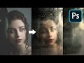 Create Realistic Wet Glass Effect in Photoshop!