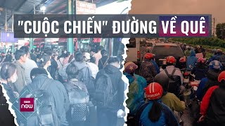 "Cuộc chiến" đường về quê: Hàng dài người nối đuôi nhau trong những vòng vây không thoát | VTC Now