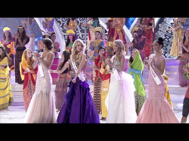 Miss World 2013 Final - Blue 'One Love' class=