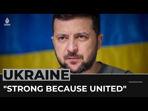 Ukrainians celebrate Unity Day amid Russia's invasion