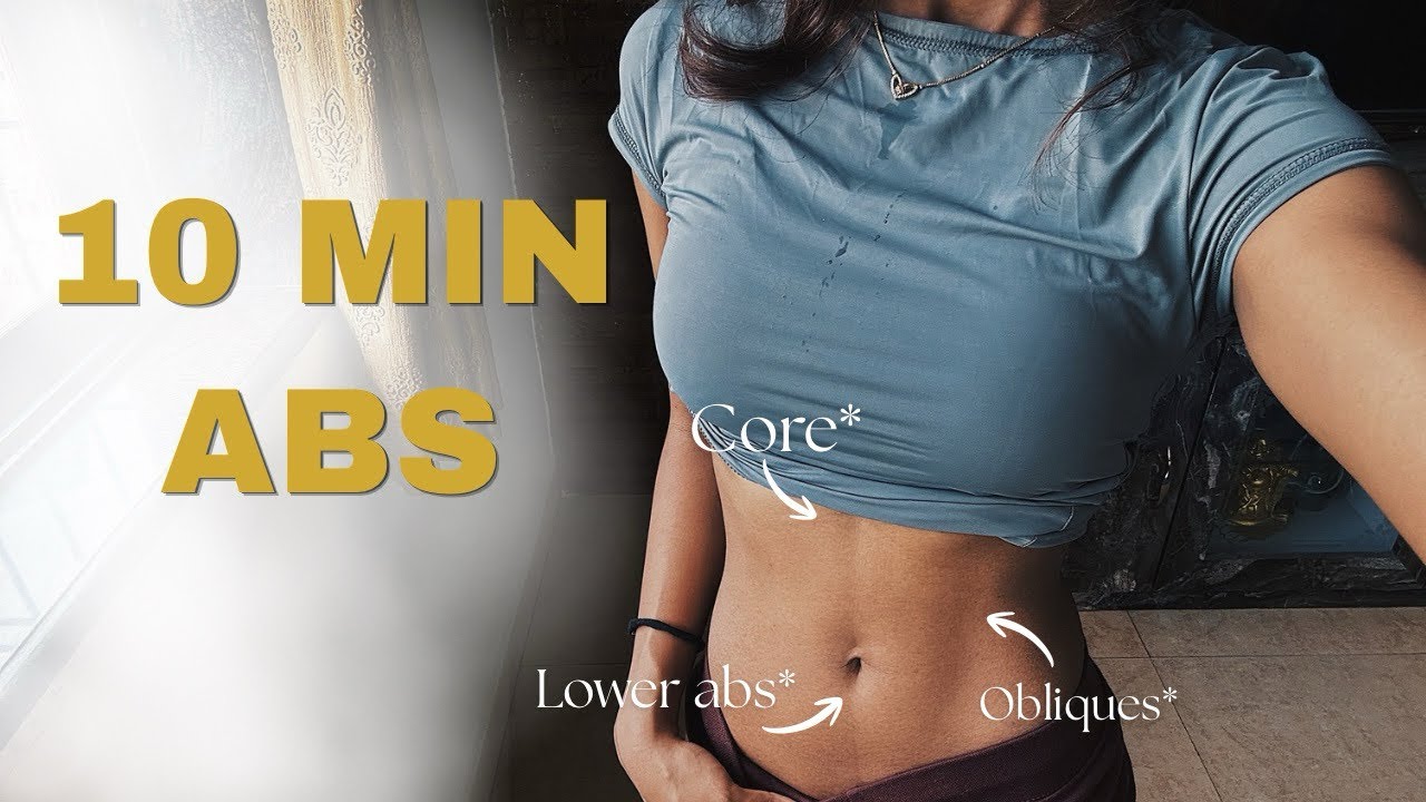 10 MIN INTENSE ABS WORKOUT 🔥 | No Equipment + 1 MIN FINISHER - YouTube