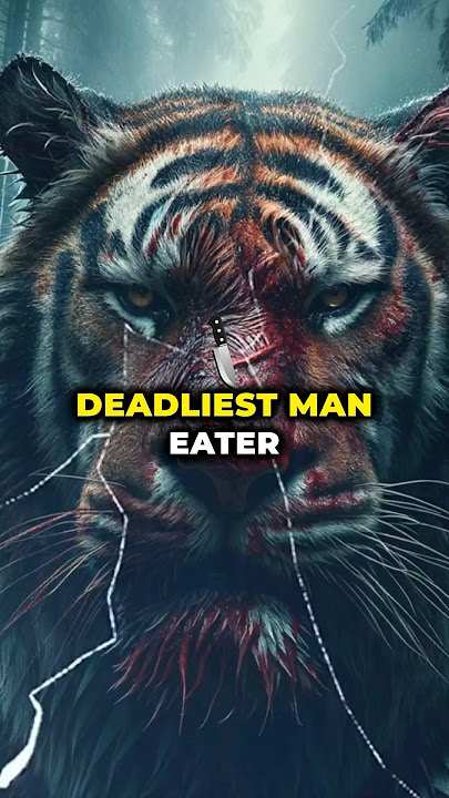 Deadliest Man Eater Tigress in History #tiger #animals #shorts #viral #wildlife #facts #animals #pet