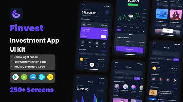 Finvest - Investments & Finance App React Native Ui Kit