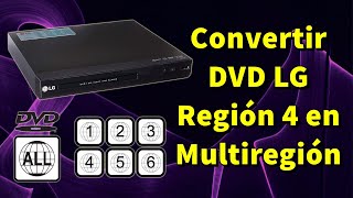 Como convertir reproductor de DVD LG en multiregion