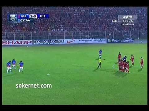 Daniel Guiza Amazing Free-Kick Goal ( Kelantan vs Johor Darul Takzim ) Liga Super 2013