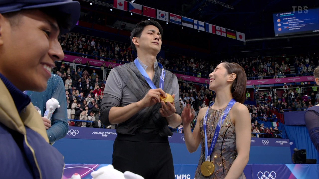 りくりゅうの快挙に解説も涙】三浦璃来/木原龍一ペア「失意のSPから