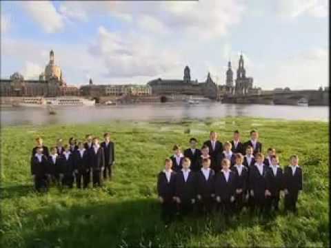 Dresdner Kreuzchor - Im schÃ¶nsten Wiesengrunde 2006 Ein deutsches Volkslied - Text von Wilhelm Ganzhorn um 1850 (mit Bildern von der Elbe bei Dresden) Im schÃ¶nsten Wiesengrunde Ist...