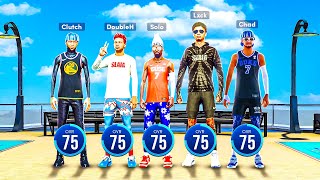 FIRST EVER 75 OVR ROYALE EVENT! Which YOUTUBER Can Win This CHALLENGE The FASTEST!? NBA2K22