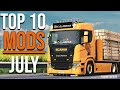 TOP 10 ETS2 MODS - JULY 2020 | Euro Truck Simulator 2 Mods