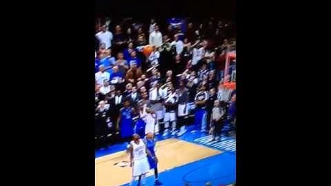 Darren Collison Makes A Sick 3 Point Shot To Go Into Overtime Against Okc