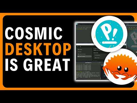 Обзор Cosmic Desktop BETA — наконец-то здесь