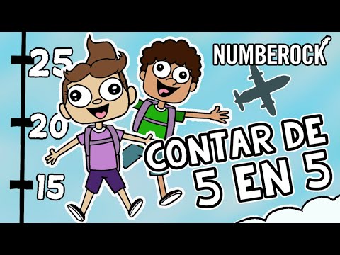 Contar de 5 en 5 | Canciónes Matematicas Para Niños