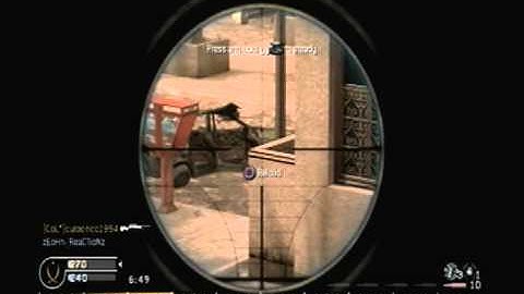 COD4 RTC GAME 1 | Juggernaut Hitmarkers! (Sniping Only!!!)