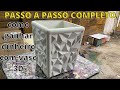 GANHE DINHEIRO COM  VASO DE GESSO 3D PASSO A PASSO COMPLETO