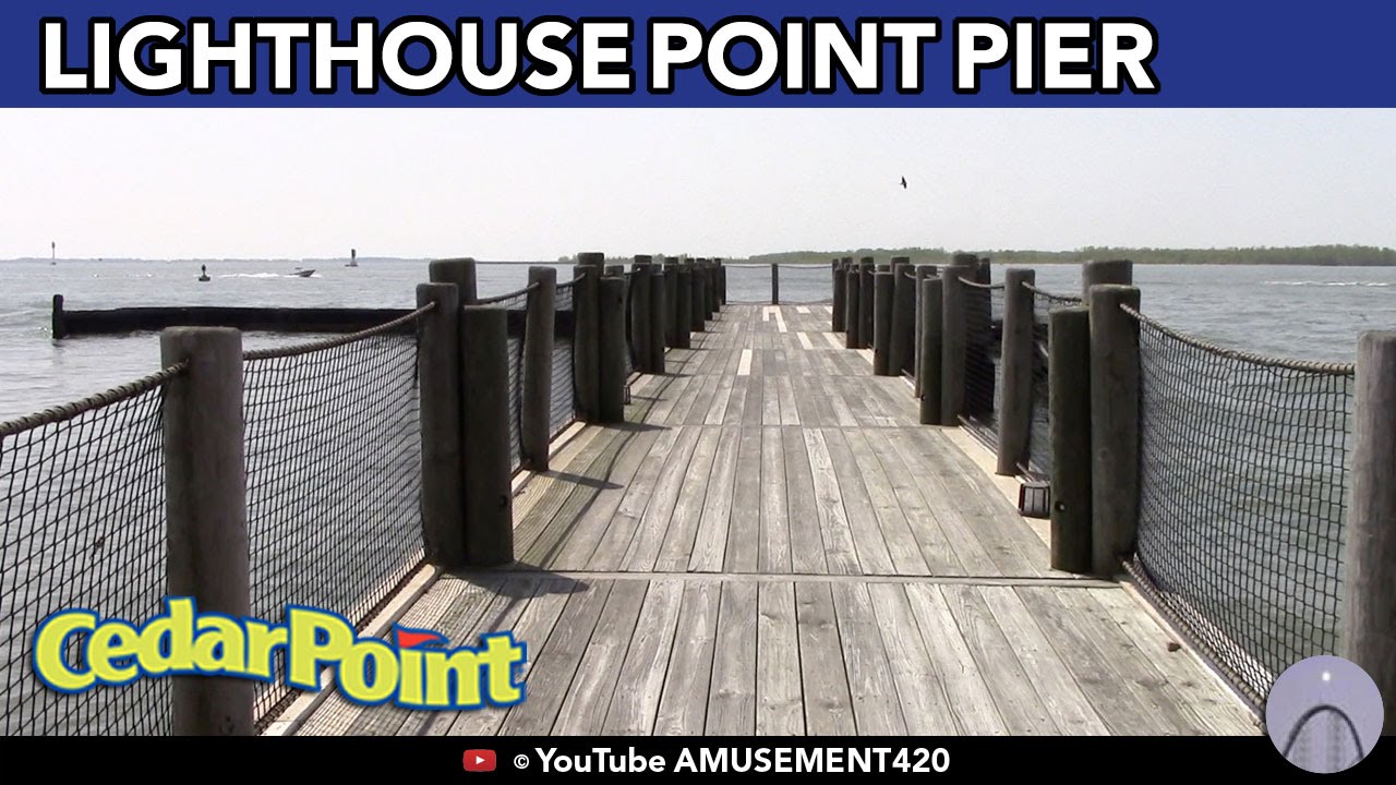 Cedar Point Lighthouse Point Pier And Cottages Video Preview Youtube