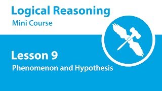 Logical Reasoning Mini Course - Lesson 9 - Phenomenon and Hypothesis