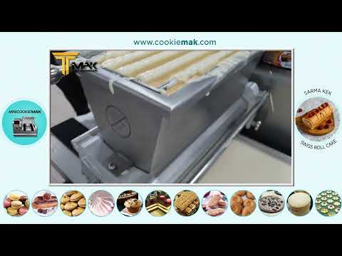 Swiss Roll Cake with Mini CookieMAK